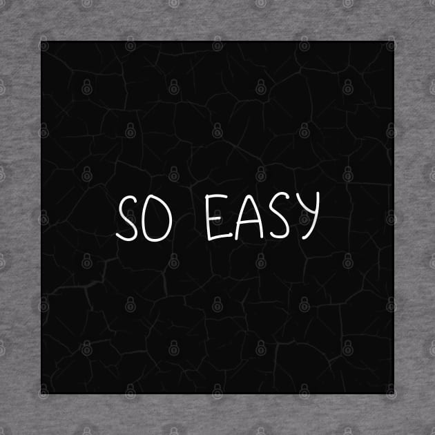 SO EASY (in black) by JilGoo